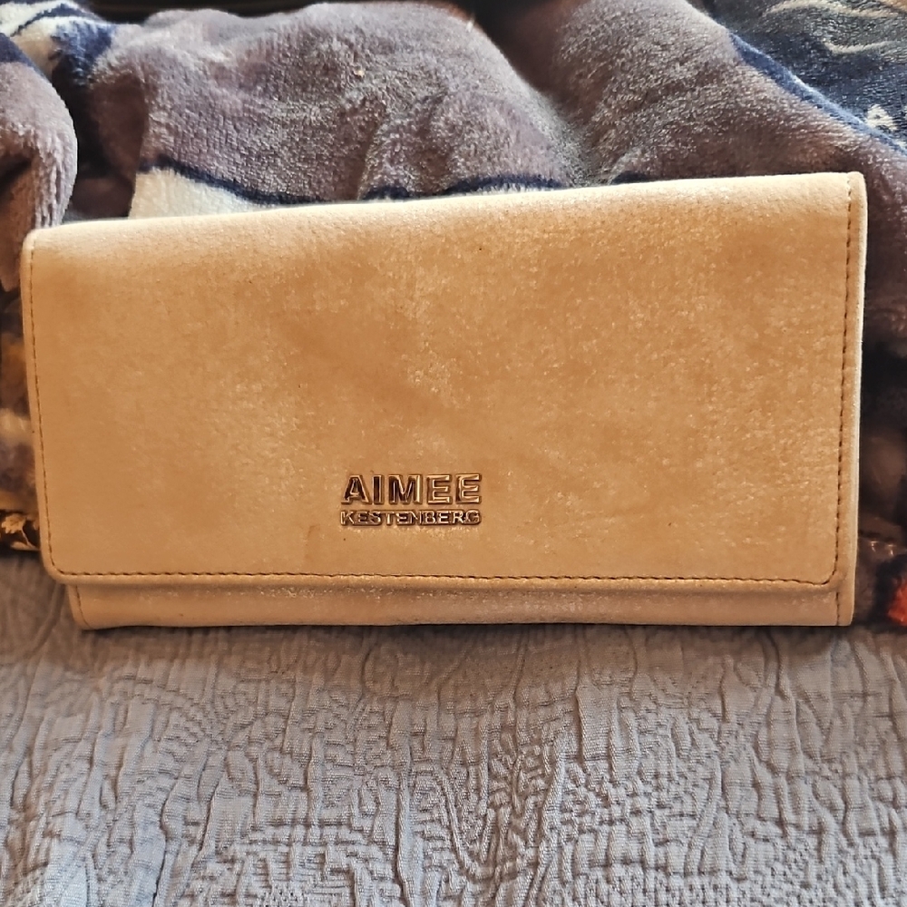 Aimee Kestenberg Beige Wallet